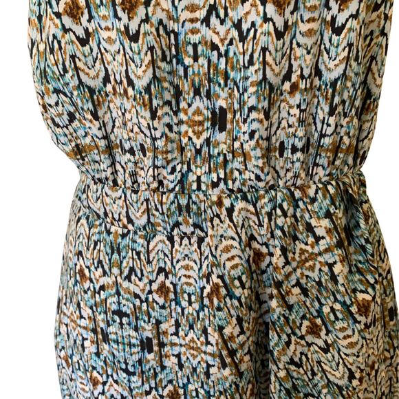 Charlie Jade Lightweight Flowy Knee Length Tulip Dress Sleeveless Size SP - Picture 7 of 9